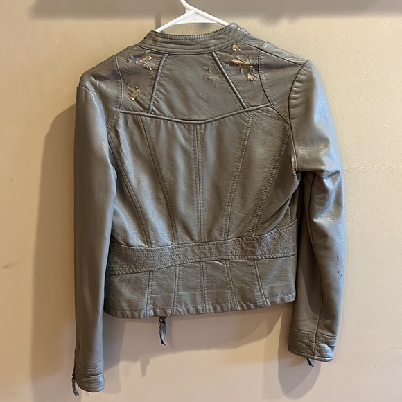 Max Studio Faux Leather Jacket - Picture 4 of 5